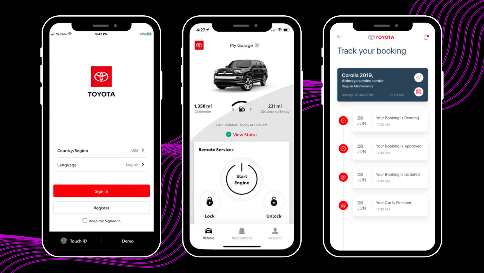 Toyota's Drive with Flutter